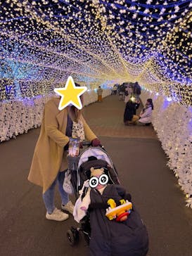 東京メガイルミに投稿された画像（2022/1/3）