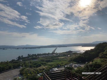 古宇利オーシャンタワーに投稿された画像（2022/1/8）