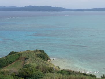 古宇利オーシャンタワーに投稿された画像（2022/1/8）