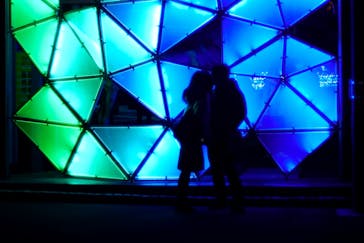 東京メガイルミに投稿された画像（2022/1/9）