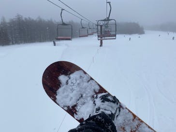 湯の丸スキー場に投稿された画像（2022/1/11）