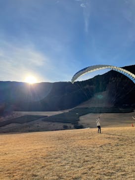 堂平スカイパークパラグライダースクールに投稿された画像（2022/1/15）