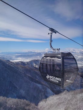 野沢温泉スキー場に投稿された画像（2022/1/19）