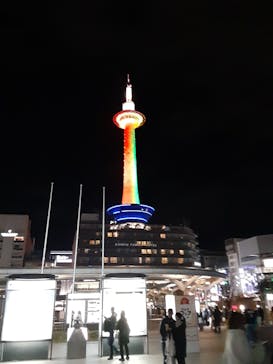 ニデック京都タワーに投稿された画像（2022/1/19）