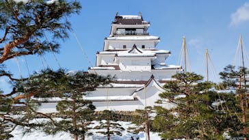 鶴ヶ城に投稿された画像（2022/1/30）