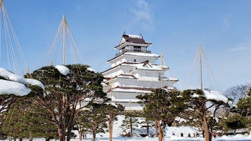 鶴ヶ城に投稿された画像（2022/1/30）