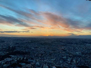 横浜ランドマークタワー 69階展望フロア スカイガーデンに投稿された画像（2022/1/31）