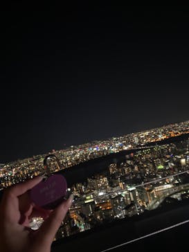 梅田スカイビル・空中庭園展望台に投稿された画像（2022/2/10）