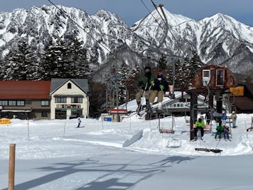 戸隠スキー場に投稿された画像（2022/2/12）