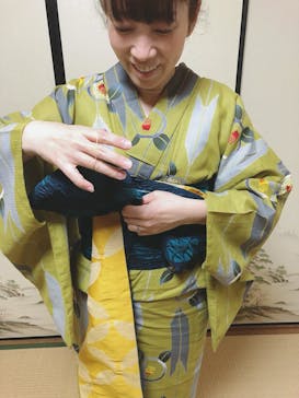 きものまなびや庸子に投稿された画像（2022/2/15）