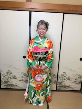 きものまなびや庸子に投稿された画像（2022/2/15）