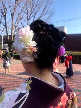 きものまなびや庸子に投稿された画像（2022/2/18）