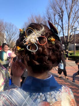 きものまなびや庸子に投稿された画像（2022/2/18）