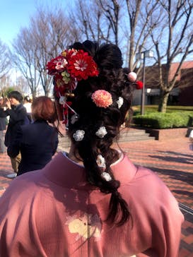 きものまなびや庸子に投稿された画像（2022/2/18）