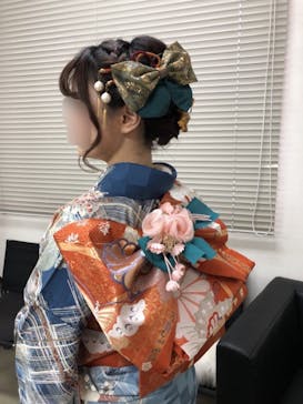 きものまなびや庸子に投稿された画像（2022/2/18）