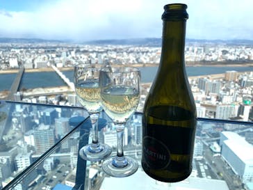 梅田スカイビル・空中庭園展望台に投稿された画像（2022/2/19）