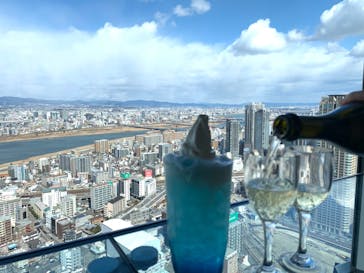 梅田スカイビル・空中庭園展望台に投稿された画像（2022/2/19）