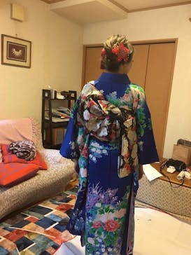 きものまなびや庸子に投稿された画像（2022/2/21）