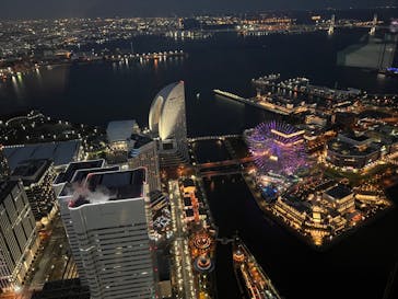 横浜ランドマークタワー 69階展望フロア スカイガーデンに投稿された画像（2022/2/24）