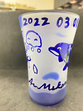 サンドブラスト本部教室 砂で削るガラス工芸教室に投稿された画像（2022/2/24）