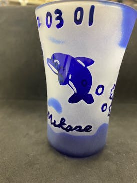 サンドブラスト本部教室 砂で削るガラス工芸教室に投稿された画像（2022/2/24）