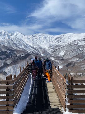 白馬岩岳スノーフィールドに投稿された画像（2022/2/27）