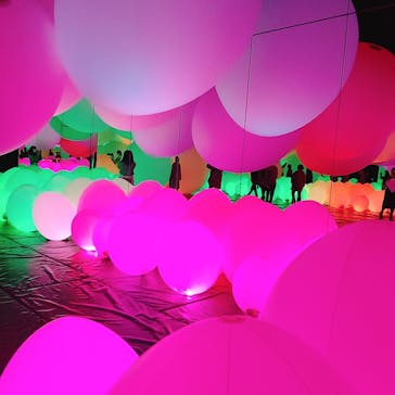 森ビル デジタルアート ミュージアム：エプソン チームラボボーダレスに投稿された画像（2022/3/8）