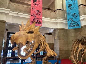 国立科学博物館　特別企画展「ポケモン化石博物館」に投稿された画像（2022/3/25）