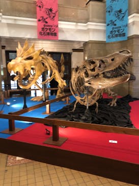 国立科学博物館　特別企画展「ポケモン化石博物館」に投稿された画像（2022/3/29）