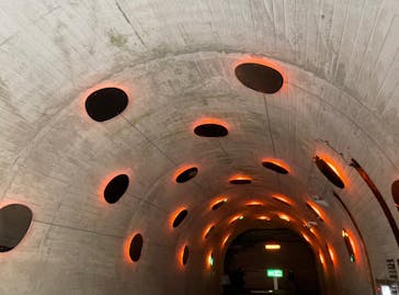 清津峡渓谷トンネルに投稿された画像（2022/3/30）