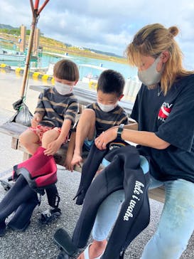 青の洞窟専門店　沖縄ダイビングショップ和に投稿された画像（2022/4/1）