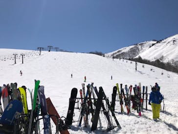 白馬八方尾根スキー場に投稿された画像（2022/4/2）