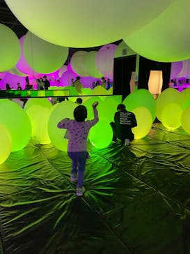 森ビル デジタルアート ミュージアム：エプソン チームラボボーダレスに投稿された画像（2022/4/3）