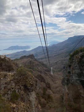 寒霞渓ロープウェイに投稿された画像（2022/4/3）