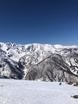 白馬八方尾根スキー場に投稿された画像（2022/4/5）