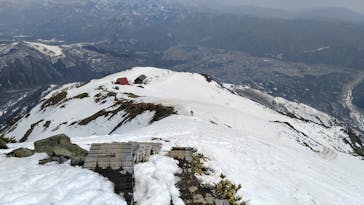 白馬八方尾根スキー場に投稿された画像（2022/4/7）