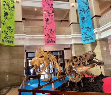 国立科学博物館　特別企画展「ポケモン化石博物館」に投稿された画像（2022/4/8）