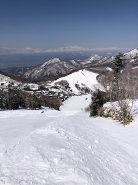 志賀高原中央エリアスキー場に投稿された画像（2022/4/8）