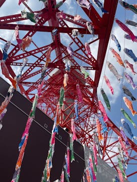 東京タワーに投稿された画像（2022/4/9）