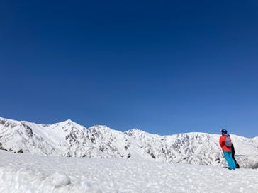 白馬八方尾根スキー場に投稿された画像（2022/4/9）