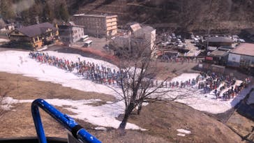 白馬八方尾根スキー場に投稿された画像（2022/4/9）