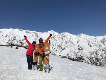 白馬八方尾根スキー場に投稿された画像（2022/4/10）