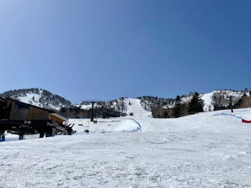 熊の湯スキー場に投稿された画像（2022/4/10）