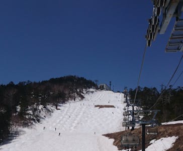 御嶽スキー場に投稿された画像（2022/4/10）