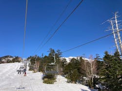 御嶽スキー場に投稿された画像（2022/4/11）