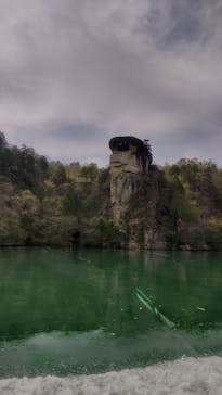 恵那峡遊覧船に投稿された画像（2022/4/11）