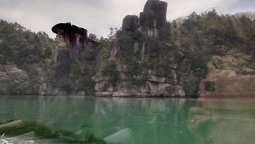 恵那峡遊覧船に投稿された画像（2022/4/11）