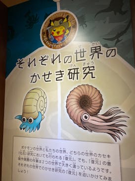 国立科学博物館　特別企画展「ポケモン化石博物館」に投稿された画像（2022/4/12）