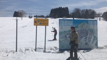 野沢温泉スキー場に投稿された画像（2022/4/12）