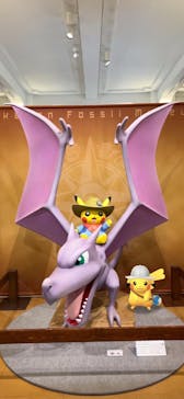 国立科学博物館　特別企画展「ポケモン化石博物館」に投稿された画像（2022/4/21）